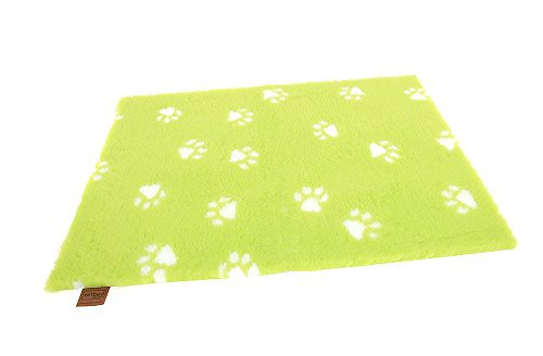 Vetbed Isobed SL -Paw- limegreen 150 x 100 cm