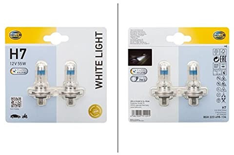 Hella 8GH 223 498-134 - Glühlampe, Fernscheinwerfer - Glühlampe, Hauptscheinwerfer - Glühlampe, Nebelscheinwerfer - Glühlampe, Abbiegescheinwerfer - Glühlampe, Tagfahrleuchte