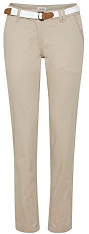 OXMO Chakira Damen Chino Hose, Größe:40, Farbe:Simple Tau (790162)