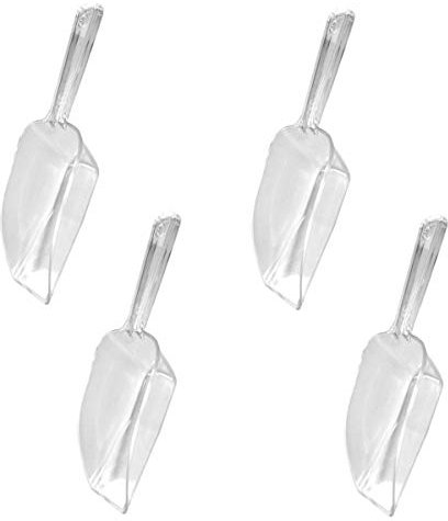 4 cucchiai di plastica da cucina multiuso per cibo e feste