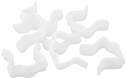 Plastic U Clips for Joining Divan Bed Bases or Ottoman Bed Bases (2 x Plastic U Clips)