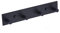 QNIIAED Coat Hooks Wall Mounted,Multipurpose Stainless Steel Screw in Door Hook Metal Heavy Duty Coat Rack Row of hook Hanger Towel Robe Clothes Hat Hook for Bathroom Bedroom(Matte Black 4 Hooks)