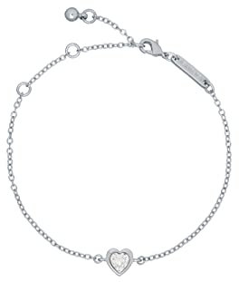 Ted Baker Hansa Kristall-Herz-Armband (Silberton/Kristall)