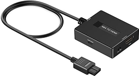 Uzifhdhi N64 to HDMI Adapter Converter - Supports N64, Game Cube, SNES to HDTV/Monitor