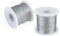 jijAcraft 200M Silber Schnur, 1mm Metallic Kordel Silber, Silberfaden DIY Bastelschnur für für Basteln, Geschenkverpackung, Hochzeit, Weihnachts Dekoration (Silber)