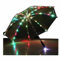 HEPYLAIFU clear umbrella LED Luminous Transparent Umbrellas with Flashlight Torch, party birthday (Color : C, Size : 23)