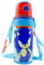 Cantimplora Sonic The Hedgehog Aluminio 600 ml Pop Up Knuckles Tails Cuerda Extensible Libre de BPA Producto Oficial Para Niños