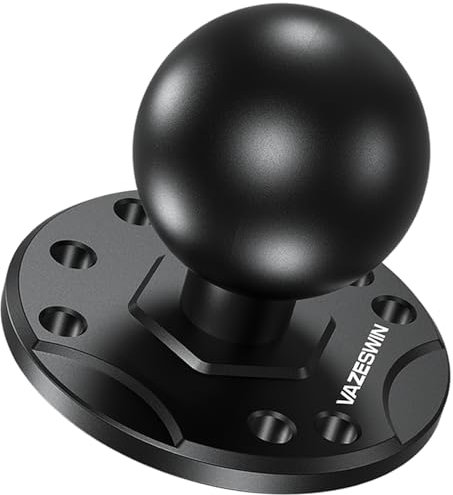 VAZESWIN 1.5 Ball Mount with Round Base Fit for RAM Mounts C Size Double Socket Arm (VZW-A15-1PC)