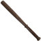 Toddmomy Holz-Baseballschläger 45 cm Softballschläger Unfertige Mini-Baseballschläger Holz-Baseball-Trainingsschläger Teeballschläger Für Ballsport-Partygeschenke
