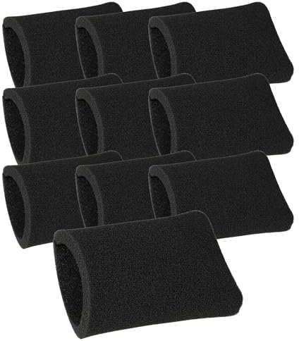 vhbw 10x Staubsaugerfilter kompatibel mit Kärcher WD 2.210, NT27/1, WD2.200, SE 4002, NT48/1, SE 4001, NT 48/1 TE Staubsauger - Schaumstofffilter