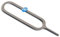SIMPLETEK - Spilla SIM Estrattore Scheda Compatibile con iPhone iPad Metallico Smartphone