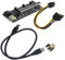 jojofuny 1set Pcie External Graphics Card Adapter Pcie for Enhanced Laptop Performance Gpu Riser Adapter for Gaming and Multimedia Applications Easy to Install to Connector