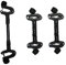 TOYANDONA 3stücke Verstellbarer Verbindungsstücke Für -kinderwagen Einsetzbare Adapter Für Einfache Von Doppelkinderwagen Geeignet Für Modelle