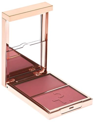 PATRICK TA Double-Take Crème & Powder Blush – She Goes To The Gym – Cool Mauve Rose