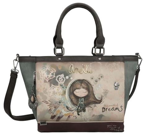 Anekke Handtasche Umhängetasche Real Short Handle Bag Multicolor mehrfarbig
