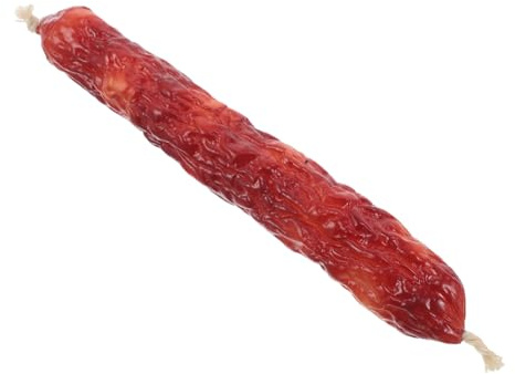 Hemobllo Saucisse Décorative Réaliste pour Photo Modèle Alimentaire Factice Accessoire Polyvalent pour Décoration Intérieure et Photographe Ornement Unique pour de Nourriture