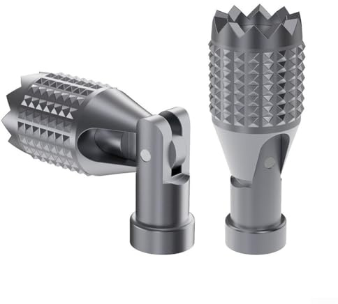 Alloy Replacement Joysticks for Potensic Controller, Folding and Telescopic Thumb Grips with Remote Handle Extensions, Precision Flight Accessories (Gray)