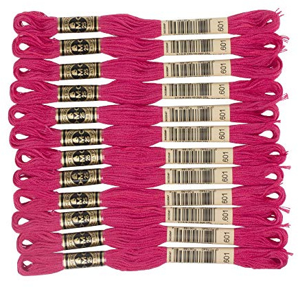 DMC 6-Strand Embroidery Cotton Floss, Dark Cranberry