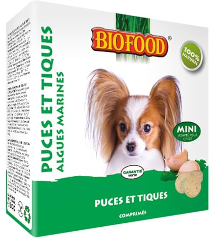 Biofood Knoblauchtabletten - Meeresalgen - 100 Stück - Mini