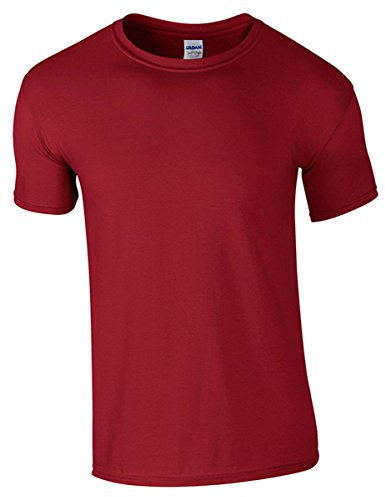 Gildan Adult Softstyle® 4.5 oz. T-Shirt L CARDINAL RED