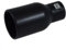 Auspuffblende rund 94mm schwarz 716.4-62B- Anschluss 49-57mm
