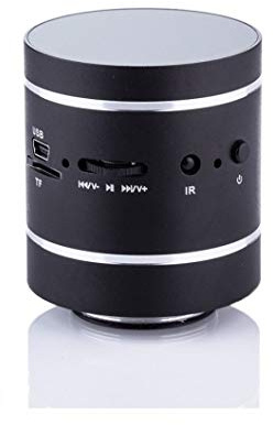 Cyber Express Electronics Enceinte viibrante Bluetooth sans Fil Rechargeable Adin Radio FM Lecteur Micro SD (d5 Noir)
