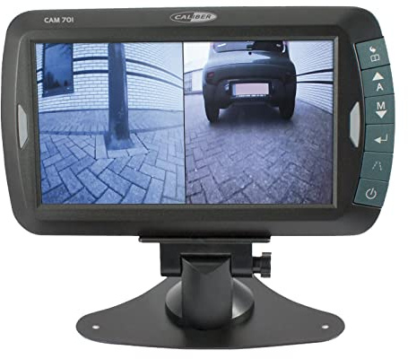Caliber CAM 701.Pantalla de 7 con cámara Trasera inalámbrica.