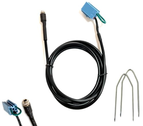 1neiSmartech Cavo Aux Adattatore Jack Femmina e Ponticello + Kit Estrazione Chiavette Smontaggio per Autoradio Compatibile con Delphi Bosch Compatibile con Fiat Lancia Alfa