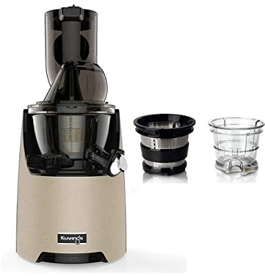 Pack extracteur Kuvings EVO820 Champagne + kit à sorbets et smoothies