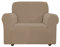 EBETA E Elastisch Sofa Überwürfe Sofabezug, Stretch Sofahusse Sofa Abdeckung Hussen für Sofa, Couch, Sessel 1 Sitzer (Sand, 85-115 cm)