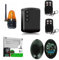 Kit de base para automatizar un motor de persiana enrollable con mando a distancia universal con 1 centralita universal con botones manuales + 2 mandos a distancia