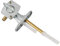 robinet essence, Robinet essence 125 dtr, Pompe de commutation de robinet de carburant et d'essence (1986-2004) compatible avec KLF 300 KLF300 Bayou