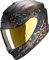 Scorpion Motorradhelm EXO-1400 AIR TOA Matt Black-Gold, Schwarz/Gold, L