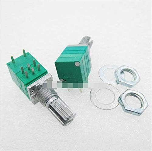 NO LOGO LSB-Potentiometer, 5pcs 8-Pin dual RV097NS Potentiometer B50K mit Schalter Audio-Leistungsverstärker Dicht Potentiometer