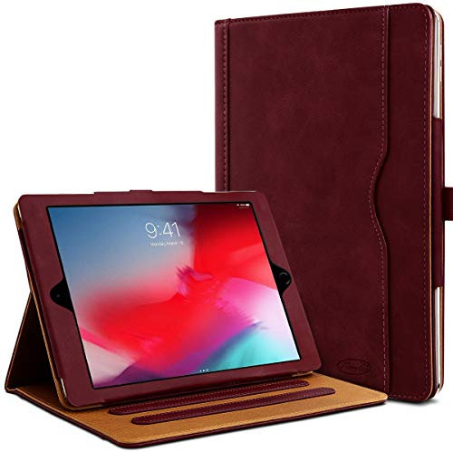 Karylax - Étui Housse de Protection Intégrale pour Tablette iPad Air 3 (10,5 Pouces Modèle 2019) et iPad Pro 10,5 (2017), Coque Etui Support pour iPad 10.5 - Bordeau