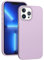ARSUNOVO pour iPhone 13 Pro Max, étui de téléphone de 6,7 Pouces, [résistant aux Chocs]. Étui Fin en Gel de Silicone Liquide Protecteur en Caoutchouc pour iPhone 13 Pro Max 2021, Rose Violette