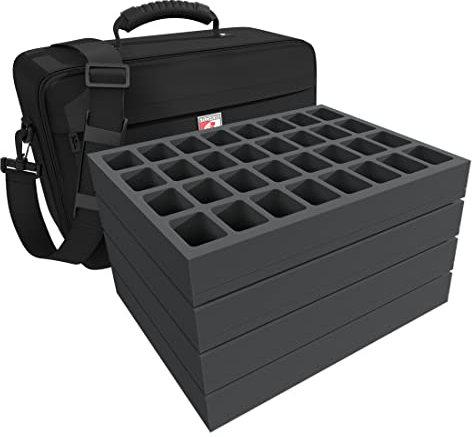 Feldherr Sac Maxi Compatible avec 128 Pots de Peinture Citadel (12 ML / 18 ML / 24 ML)