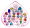 FANSEZQ Cartoon Kinderringe Krone/Liebe/Bogen/Weihnachtsbaum, Girl Dress up Rings Fingerringe, Kinderschmuck, mit Herzformkasten, für kleine Mädchen