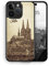 MUNIQASE Vintage Panorama Köln Kölner Dom - Silikon Hülle für iPhone 14 Pro - Vintage Städte Deutsche Schöne Sehenswürdigkeiten Schutzhülle Handyhülle Case Cover