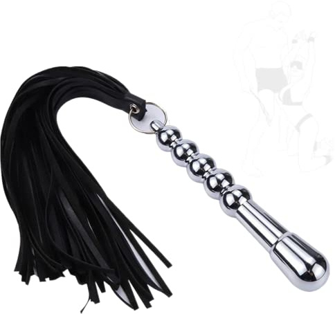Rôle Play Paddle en cuir Accessoires équestres Manche de fouet multifonctionnel.