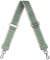 Schultergurt 5cm breit, Made in Italy, Schulterriemen für Taschen und Handtaschen, Verstellbarer Taschengurt für Damen und Herren, DIY Zubehör S Grün