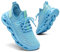 DANNTO Laufschuhe Herren Turnschuhe Damen Sneaker Leichte Atmungsaktiv rutschfeste Sportschuhe Gym Fitness Outdoor Schuhe Fashion Straßenlaufschuhe Dunkelblau 44