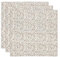 Jollein 535-851-67045 Mulltücher/Swaddle 3er Set Retro Flowers (70x70cm)
