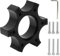 70 mm Lenkradadapter, Lenkrad Adapterplatte, Lenkrad Adapterplatte Aluminiumlegierung, Aluminium Rennwagen Gaming Lenkrad, für T300RS mit 13-14-Zoll-Lenkrad