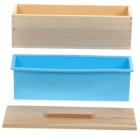 Hohopeti Holz Seifenform Box Für Seifenherstellung Stabile Form Box Langlebiges Material Einfach Zu Bedienen Geeignet Für Heimwerker Und Geschenke