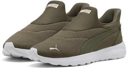 Puma Unisex-Softride Cosmic Sliptech Sneaker, Loden Green Loden Green Canvas, 42.5 EU