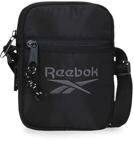 Reebok Dena Umhängetasche klein, Einheitsgröße, Schwarz, Talla única, Kleine Umhängetasche
