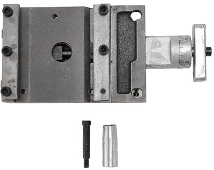 Gruppo Sella Mini Tornio, Blocco Scorrimento Verticale Tornio in Ghisa, Posizionamento Utensile Regolabile, per 7x10 0618 CJ18 CJ0618A 7x12 7x14 0618-3B
