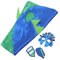 BESTonZON 1 Satz Dinosaurier-Umhang-Set Maskerade Ninja halloweenkostüme für Halloween Kleider für fastnachtskostüme Kinderkleidung Cosplay-Kleidung Polyester Blue