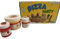 Kit Slime per Bambini Pizza Party Fai-da-Te, Non Appiccicoso, Cibo Slime Kit Creativo per Bambino e Bambini, Set di Pasta Modellabile Autoindurente all'Aria, Anni 4 5 6 7 8 9 10 11 12- Meli&Melo